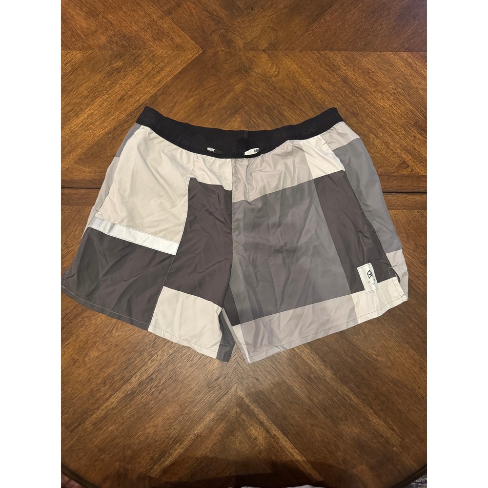 RAWGEAR Patchwork Athletic Shorts 2XL Polyester Designed in Los Angeles |O1